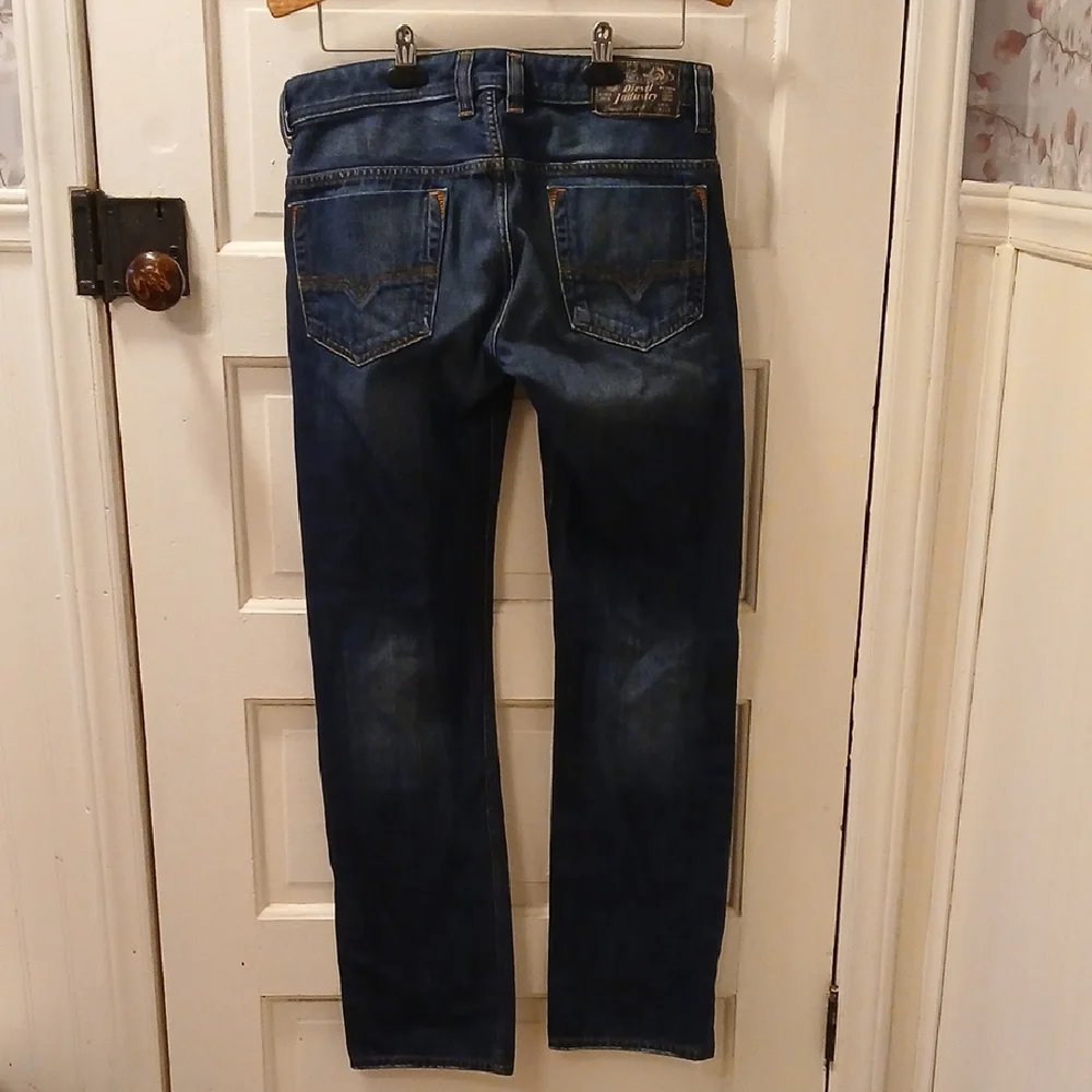 Classic Indigo Regular Slim Straight Men's Jeans 30 X 32